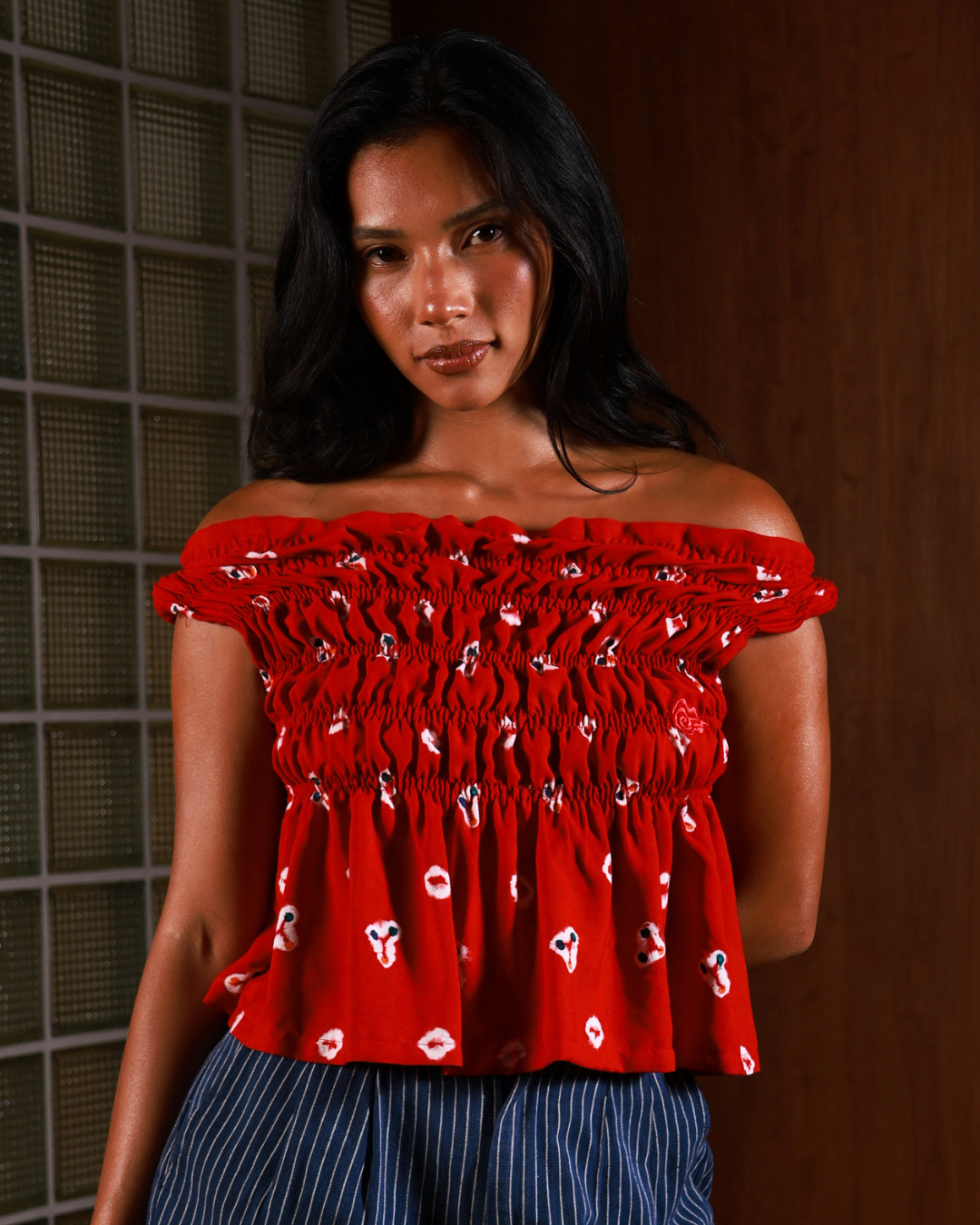 BUNGA TOP | CHILLI RED
